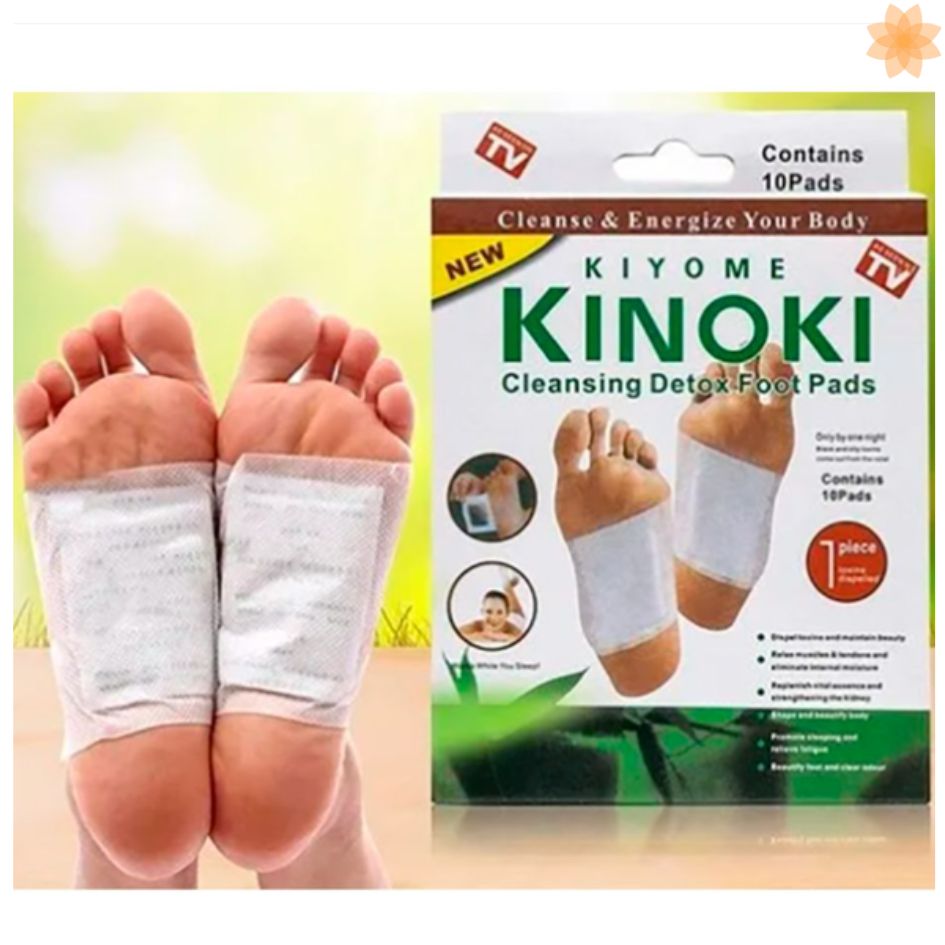 50 Parches KINOKI desintoxicantes